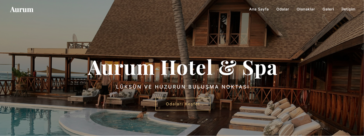 Örnek Otel Sitesi
